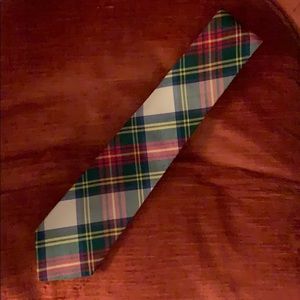 Collard Greens Tartan Tie